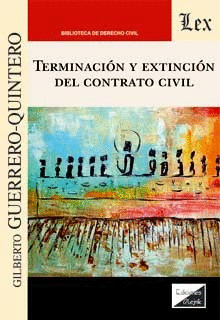 TERMINACI�N Y EXTONCI�N DEL CONTRATO CIVIL