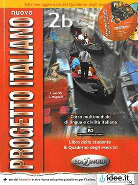 NUOVO PROGETTO ITALIANO VOL 2B LIBRO DELLO STUDENTE E QUADERNO DEGLI ESERCIZI CON CD AUDIO E CD ROM