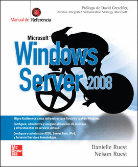 WINDOWS SERVER 2008 MANUAL DE REFERENCIA