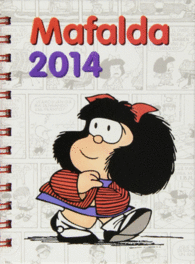 MAFALDA 2014 AGENDA CON ESPIRAL