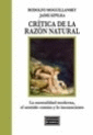 CR�TICA DE LA RAZ�N NATURAL
