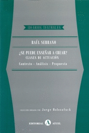 �SE PUEDE ENSE�AR A CREAR? CLASES DE ACTUACI�N