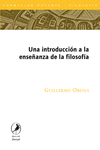 UNA INTRODUCCI�N A LA ENSE�ANZA DE LA FILOSOF�A