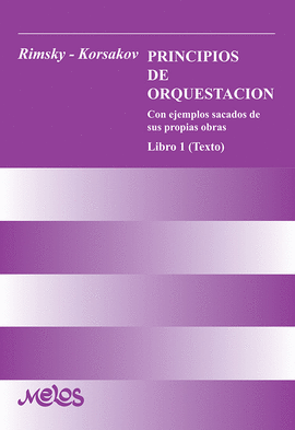 PRINCIPIOS DE ORQUESTACION. LIBRO 1 TEXTO