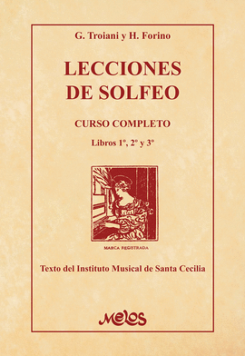 MEL2500 - LECCIONES DE SOLFEO. CURSO COMPLETO