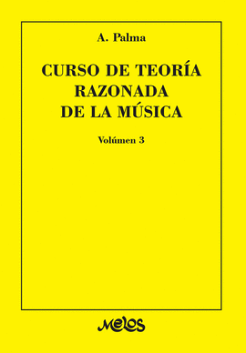 BA7363 - CURSO DE TEORA RAZONADA DE LA MSICA - VOLUMEN 3