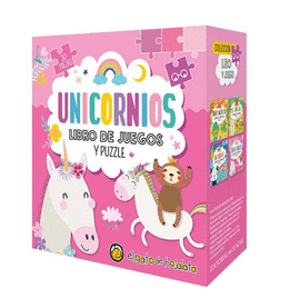 UNICORNIOS (LIBRO+PUZZLE 30 PIEZAS)