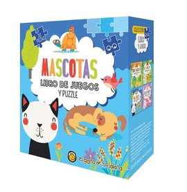 MASCOTAS (LIBRO+PUZZLE 30 PIEZAS)