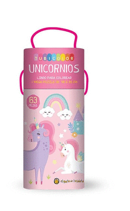 TUBICOLOR UNICORNIOS (LIBRO PARA COLOREAR MEGA PUZZLE)