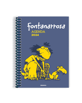 FONTANARROSA 2024, AGENDA ANILLADA AZUL