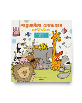 CALENDARIO 2024 PEQUE�OS GRANDES ARTISTAS DE PARED