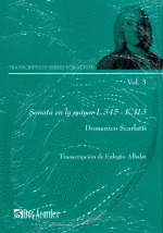 SONATA EN LA MAYOR L.345-K113 DOMENICO SCARLATTI