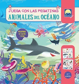 ANIMALES DEL OCEANO. JUEGA CON LAS PEGATINAS