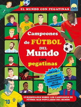 CAMPEONES DE FUTBOL DEL MUNDO PEGATINAS