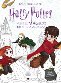 HARRY POTTER. COLOREA CON