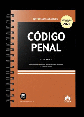C�DIGO PENAL (ENCUADERNACI�N CON ESPIRAL)