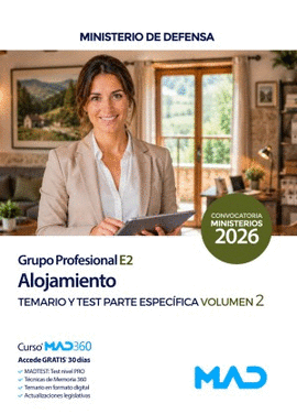 026 T2 ALOJAMIENTO PERSONAL LABORAL DE MINISTERIOS GRUPO PROFESIONAL E2