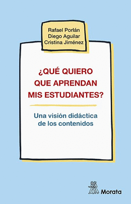 �QU� QUIERO QUE APRENDAN MIS ESTUDIANTES? UNA VISI�N DID�CTICA DE LOS CONTENIDOS