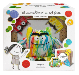 EL MONSTRUO DE COLORES. LIBRO POP-UP + PELUCHE MONSTRUO