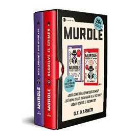 ESTUCHE MURDLE: VOL. 1 + VOL. 2 + LIBRETA DE DEDUCCIONES